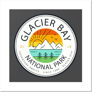 Glacier Bay National Park T Shirt Posters and Art